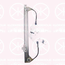 Window Regulator, without electric motor, Electric, Right Rear, 82 00 291 153 (RENAULT)