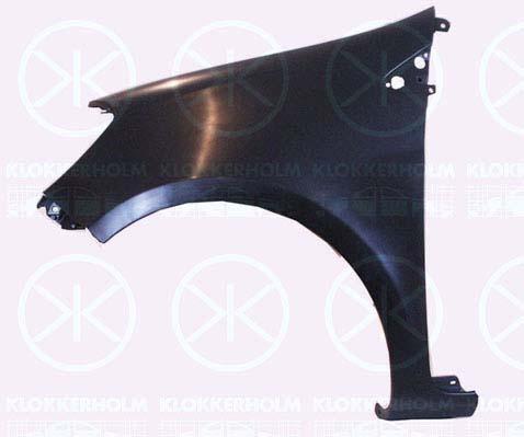 Wing, Plastic, Left Front, without hole for direction indicator, 77 01 476 102 (RENAULT)