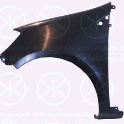 Wing, Plastic, Left Front, without hole for direction indicator, 77 01 476 102 (RENAULT)