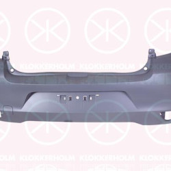 Bumper, w/primer, Rear, 77 01 479 250 (RENAULT)