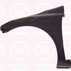 Wing, Plastic, Left Front, without hole for direction indicator, 63 10 140 89R (RENAULT), 63 10 179 84R (RENAULT)