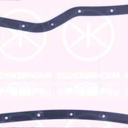 Gasket, oil sump, Rubber, 77 00 739 392 (RENAULT)