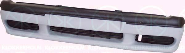 Bumper, w/primer, Front, 77 01 367 290 (RENAULT), 77 01 367 294 (RENAULT)