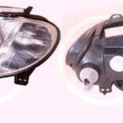 Headlight, H4, for vehicles with headlight levelling, T.Y.C, Left, Illuminance [lx]: 17.5, 260609556R (RENAULT), 77 01 047 093 (RENAULT)