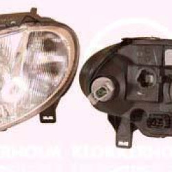 Headlight, H7/H1, for vehicles with headlight levelling, Left, Illuminance [lx]: 20, 260607124R (RENAULT), 77 01 047 184 (RENAULT)