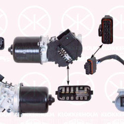 Wiper Motor, Front, Voltage [V]: 12, 77 01 206 549 (RENAULT), 7701206549 (RENAULT)