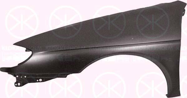 Wing, Left Front, with hole for direction indicator, 77 51 696 568 (RENAULT), 8484307 (VOLVO)