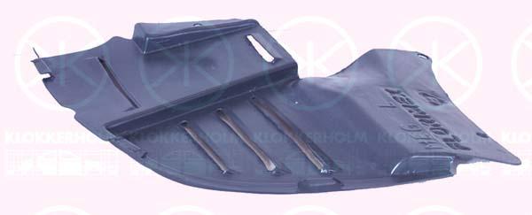 Liner, wheelhouse, Plastic, Left Front, Lower Section, 77 00 413 203 (RENAULT)