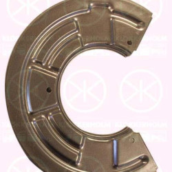 Splash Guard, brake disc, Automatic Transmission, Front Axle, Diameter 1/Diameter 2 [mm]: 285/125, Zinc-coated, 77 00 823 515 (RENAULT)