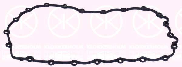 Gasket, oil sump, Rubber, 77 00 114 424 (RENAULT), 7700100772 (RENAULT), 7700108057 (RENAULT), 8200282199 (RENAULT)