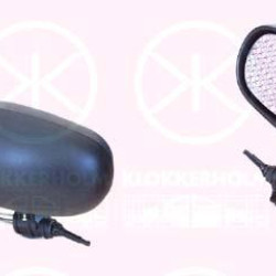 Exterior Mirror, Control: cable pull, Aspherical, Left, 77 00 841 653 (RENAULT)