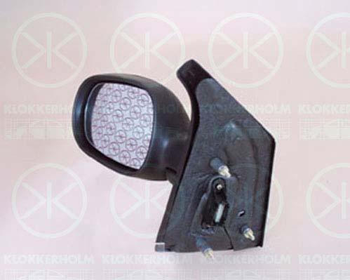 Exterior Mirror, with thermo sensor, for electric mirror adjustment, Convex, Heatable, Right, 77 00 834 184 (RENAULT), 77 01 841 656 (RENAULT)