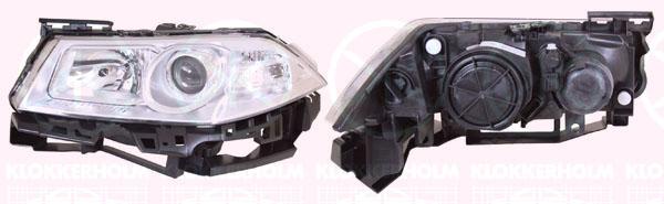 Headlight, H7/H1, without motor for headlamp levelling, Left, Illuminance [lx]: 20, 260603054R (RENAULT), 77 01 063 218 (RENAULT)