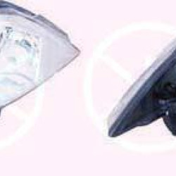 Headlight, H7/H1, for vehicles with headlight levelling, Valeo, Left, Illuminance [lx]: 20, 260604235R (RENAULT), 77 01 054 656 (RENAULT), 77 01 064 018 (RENAULT)