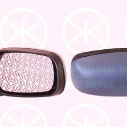 Exterior Mirror, w/primer, with thermo sensor, for electric mirror adjustment, Convex, Heatable, Right, 77 01 054 688 (RENAULT), 7701068375 (RENAULT)