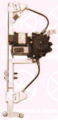 Window Regulator, with electric motor, with comfort function, Electric, Left Rear, 82 00 020 874 (RENAULT), 82 00 028 070 (RENAULT), 82 01 010 924 (RENAULT)