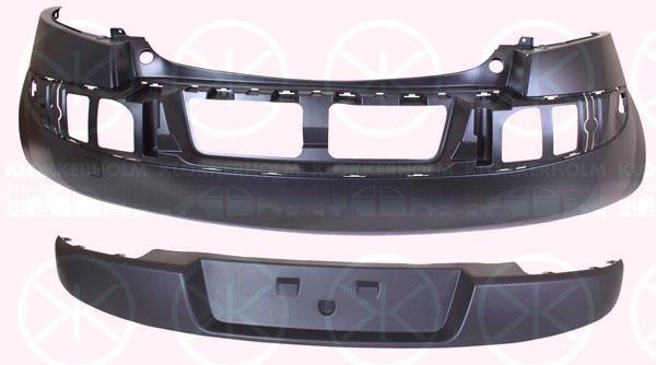 Bumper, w/primer, Rear, 77 01 476 886 (RENAULT), 85 01 085 66R (RENAULT), 850108566R (RENAULT)