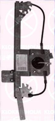 Window Regulator, without electric motor, Electric, Left Rear, OE-TYPE, 82 00 118 856 (RENAULT), 82 01 010 935 (RENAULT)