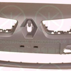 Bumper, w/primer, Front, with arrangement for front fog light, 77 01 477 299 (RENAULT)