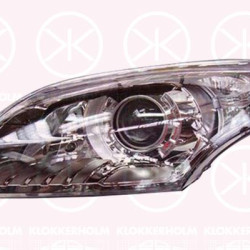 Headlight, Left, Bi-Xenon, without control unit for Xenon, with motor for headlamp levelling, D1S/H7, AL, 26 06 063 89R (RENAULT)