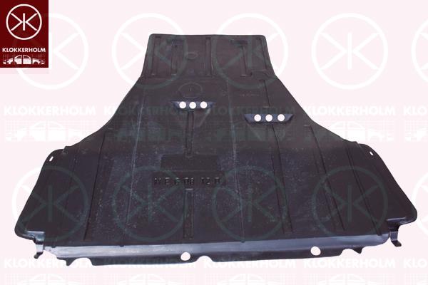 Engine Cover, Rear, Lower Section, 758900006R (RENAULT), 758900007R (RENAULT), 758900024R (RENAULT)