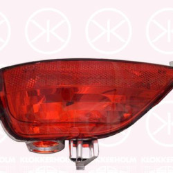 Rear Fog Light, without bulb holder, Left, 265850007R (RENAULT), 265856833R (RENAULT)