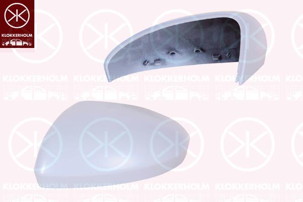 Housing, exterior mirror, Right, w/primer, 963742692R (RENAULT), MQ007692 (MITSUBIS)