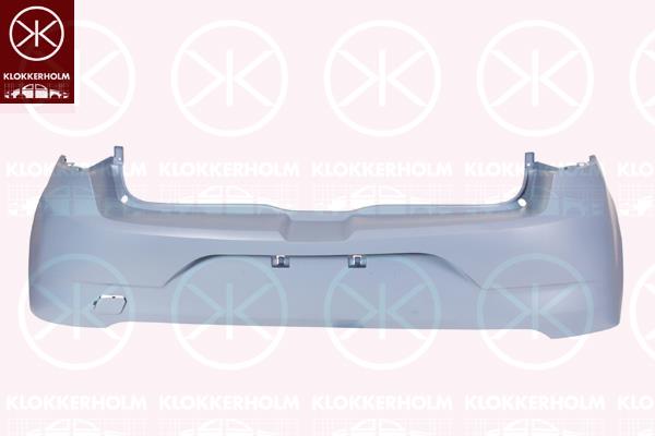 Bumper, w/primer, Rear, 85 02 223 08R (RENAULT), 850108117V (RENAULT)