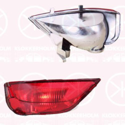 Rear Fog Light, without bulb holder, Left, 265855907R (RENAULT)