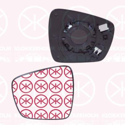 Mirror Glass, exterior mirror, Right, Heatable, Aspherical, 963656103R (RENAULT), 963658820R (RENAULT), 96 36 561 03R (RENAULT)