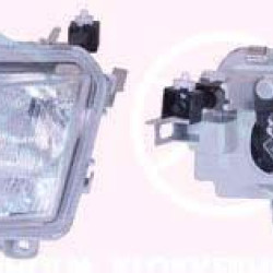 Headlight, H1/H1, for vehicles without headlight levelling, T.Y.C, for right-hand traffic, Left, Illuminance [lx]: 20, 77 01 038 263 (RENAULT), 77 01 038 271 (RENAULT)