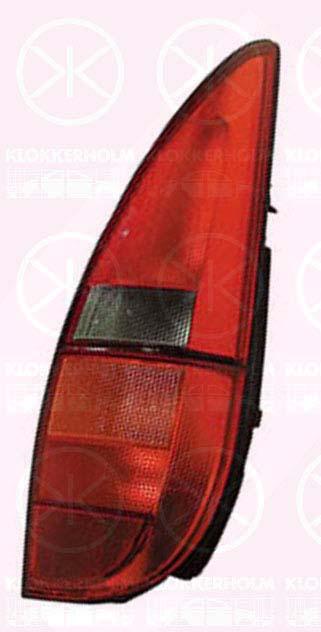 Tail Light Assembly, without bulb holder, Left, 77 00 429 516 (RENAULT)