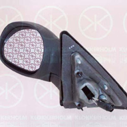 Exterior Mirror, Control: cable pull, Convex, Right, 77 00 818 977 (RENAULT)