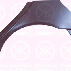 Quarter Panel, 5-drs, Wheel Arch Border, Repair Panel, Left Rear, Outer section, 