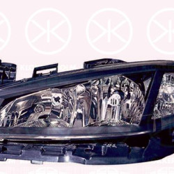 Headlight, H7/H1, for vehicles with headlight levelling, Left, Illuminance [lx]: 17.5, 77 01 061 669 (RENAULT)