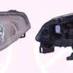 Headlight, H7/H1, for vehicles with headlight levelling, Left, Illuminance [lx]: 17.5, 77 01 048 927 (RENAULT)