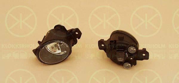 Front Fog Light, Left Front, H11, Valeo, 26155 8990A (NISSAN), 26155 8992A (NISSAN), 261558990A (RENAULT), 261558993A (NISSAN), 261558994A (NISSAN), 82 00 002 469 (RENAULT), 82 00 301 026 (RENAULT), 8200301026 (RENAULT), 8439478 (VOLVO), B6A558990A (NISSAN)