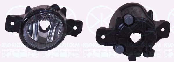 Front Fog Light, H11, without bulb holder, Left Front, 26155 8992A (NISSAN), 261558990A (RENAULT), 261558993A (NISSAN), 261558994A (NISSAN), 82 00 002 469 (RENAULT), 82 00 301 026 (RENAULT), 8200301026 (RENAULT), 8439478 (VOLVO), B6A558990A (NISSAN)