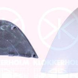 Housing, exterior mirror, w/primer, Left, 96 31 300 01R (RENAULT), 96 37 300 77R (RENAULT)