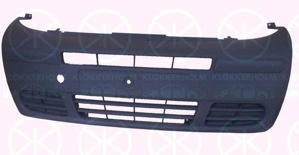 Bumper, Front, grey, 62651 00QAF (NISSAN), 77 00 312 785 (RENAULT), 8477260 (RENAULT)