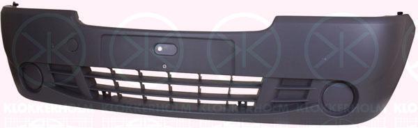 Bumper, Front, grey, 62 01 001 01R (RENAULT), 620100102R (RENAULT)