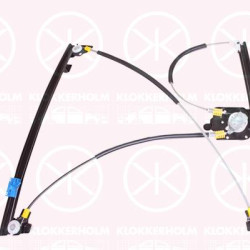 Window Regulator, OE-type, without electric motor, Electric, Left Front, 82 00 017 893 (RENAULT), 82 00 017 903 (RENAULT), 8200424423 (RENAULT)