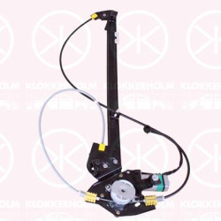 Window Regulator, OE-type, with electric motor, without comfort function, Electric, Left Front, Number of pins: 2, 8200485232 (RENAULT)