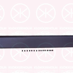 Trim/Protection Strip, quarter panel, Left, Axle Distance [mm]: 5548, Axle Distance [mm]: 6198, Centre Section, black, 828210160R (RENAULT), 8287700Q0C (NISSAN), 93197639 (OPEL)