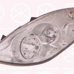 Headlight, H7/H1, without motor for headlamp levelling, Left, 26 06 082 10R (RENAULT), 26060 8210R (NISSAN), 260602078R (RENAULT), 44 19 525 (OPEL), 93197623 (OPEL), 95523989 (OPEL), 95528874 (OPEL)