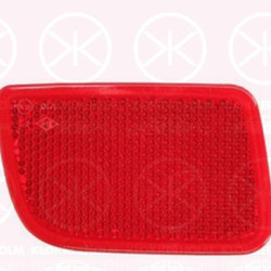 Reflector, Left Rear, red, 265653569R (RENAULT), 4419393 (OPEL), 8200152642 (RENAULT), 93197476 (OPEL), 95528461 (OPEL)