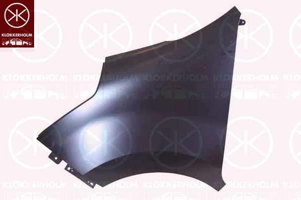 Wing, Left Front, Vehicle Equipment: for vehicles with short driver cab, 44 19 201 (OPEL), 63 10 174 11R (RENAULT), 631013304R (RENAULT), 93197179 (OPEL), 95523012 (OPEL)