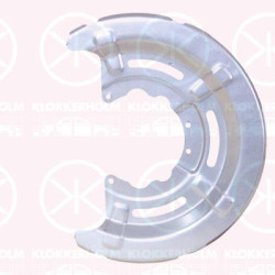 Splash Guard, brake disc, Rear Axle, Thickness [mm]: 1, for brake disc diameter [mm]: 305, Zinc-coated, 4324200Q0C (NISSAN), 441510001R (RENAULT), 441510001R (NISSAN), 4419363 (OPEL), 93197439 (OPEL)