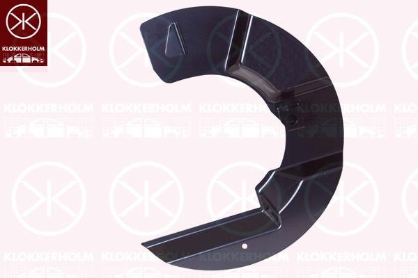 Splash Guard, brake disc, Front Axle Right, Thickness [mm]: 1.5, FTC4838 (LANDROVE)