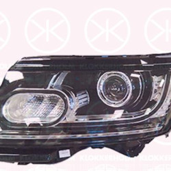 Headlight, Left, Bi-Xenon, for vehicles with adaptive front lighting, with dynamic bending light, Valeo, CK5213W030EB (LANDROVE), LR040678 (LANDROVE), LR046927 (LANDROVE), LR067213 (LANDROVE), LR094221 (LANDROVE)